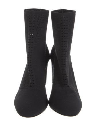 Gianvito Rossi Lasercut Accents Sock Boots