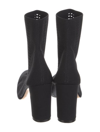 Gianvito Rossi Lasercut Accents Sock Boots
