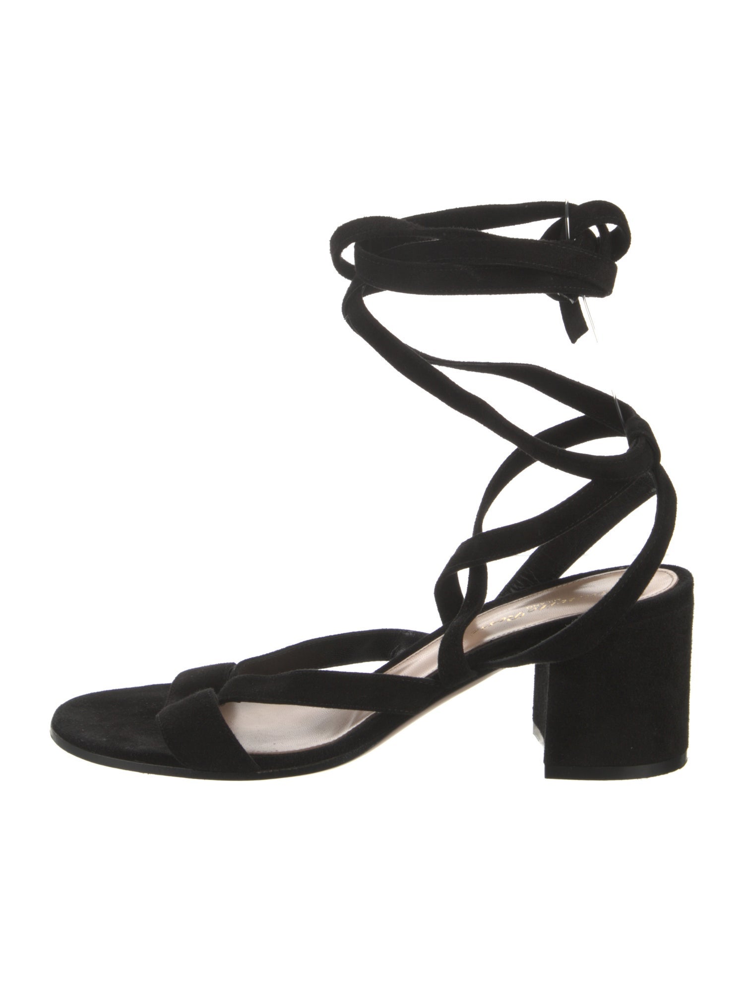 Gianvito Rossi Suede Gladiator Sandals