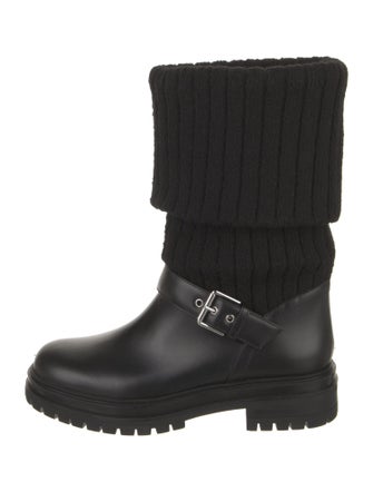 Gianvito Rossi Leather Moto Boots