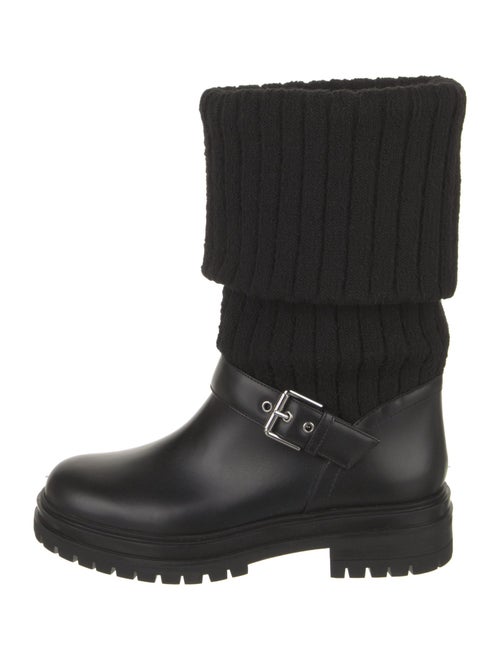 Gianvito Rossi Leather Moto Boots