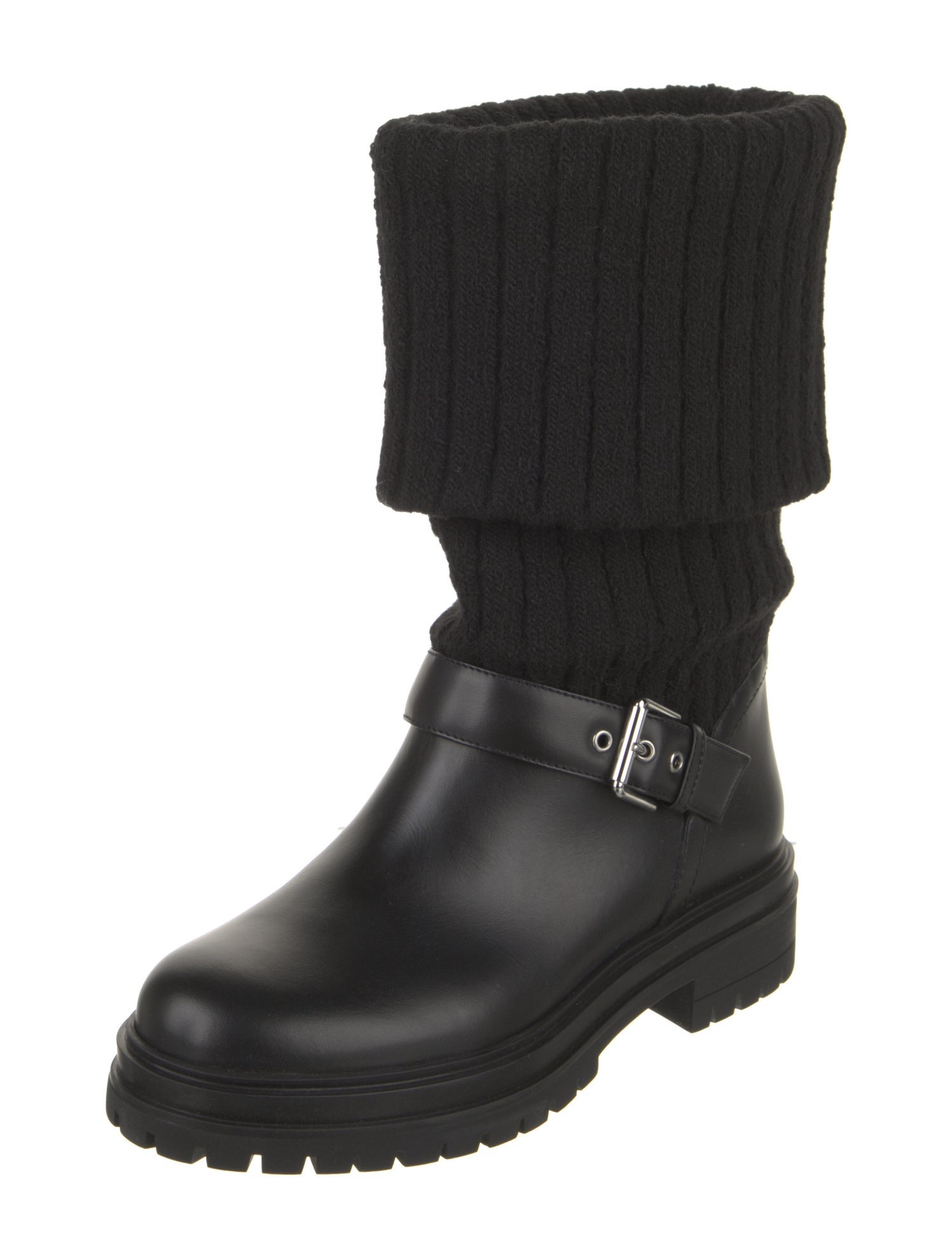 Gianvito Rossi Leather Moto Boots