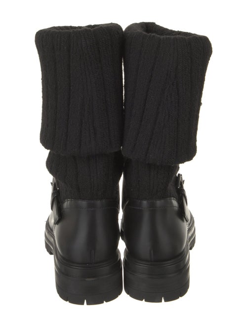 Gianvito Rossi Leather Moto Boots
