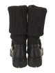 Gianvito Rossi Leather Moto Boots
