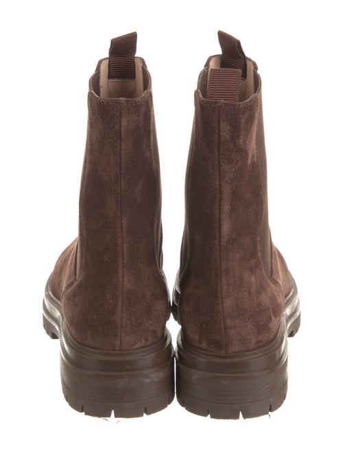 Gianvito Rossi Suede Chelsea Boots