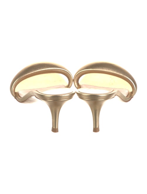 Gianvito Rossi Leather Slides