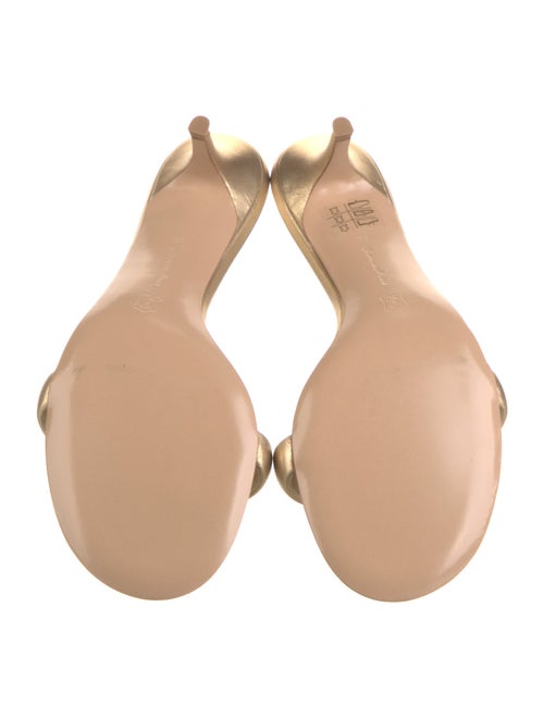 Gianvito Rossi Leather Slides