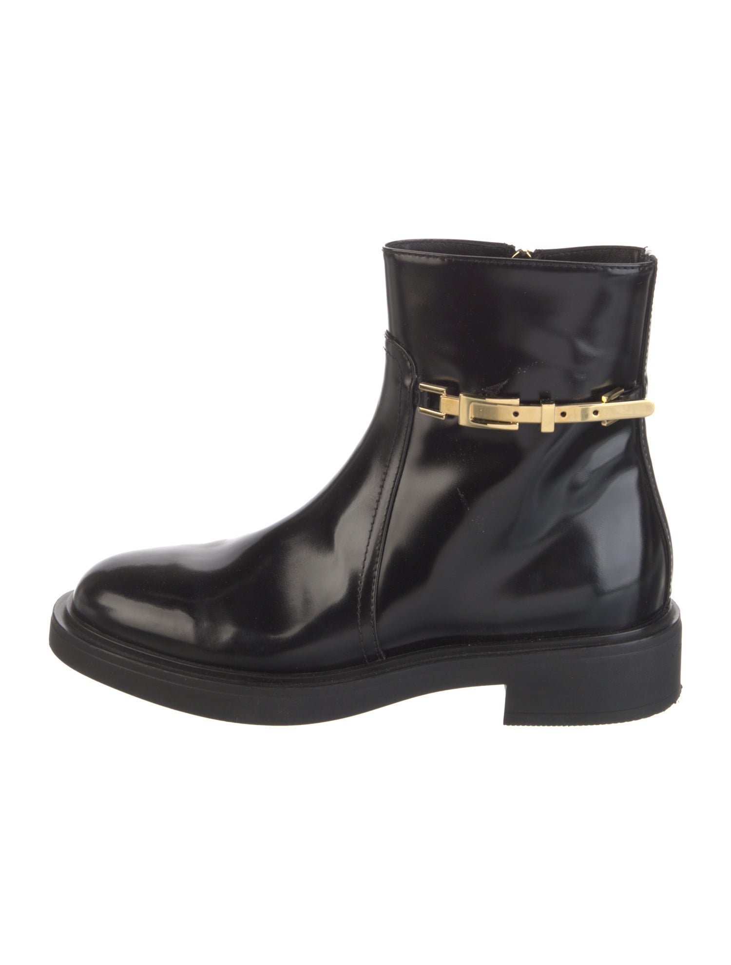 Gianvito Rossi Leather Rain Boots