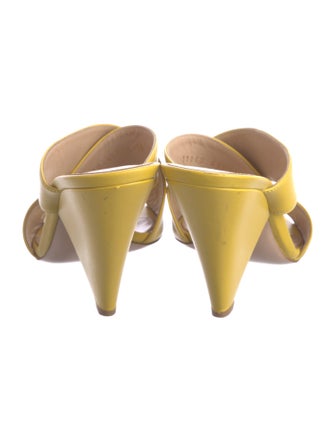 Gianvito Rossi Leather Slides