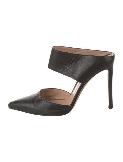 Gianvito Rossi Leather Mules