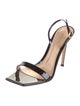 Gianvito Rossi Patent Leather Slingback Sandals