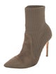Gianvito Rossi Suede Sock Boots