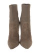 Gianvito Rossi Suede Sock Boots