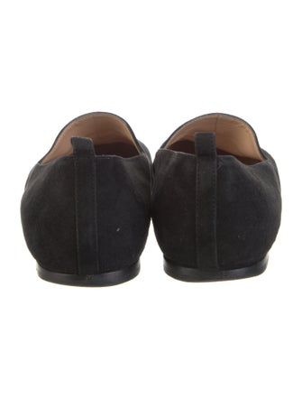 Gianvito Rossi Suede Loafers