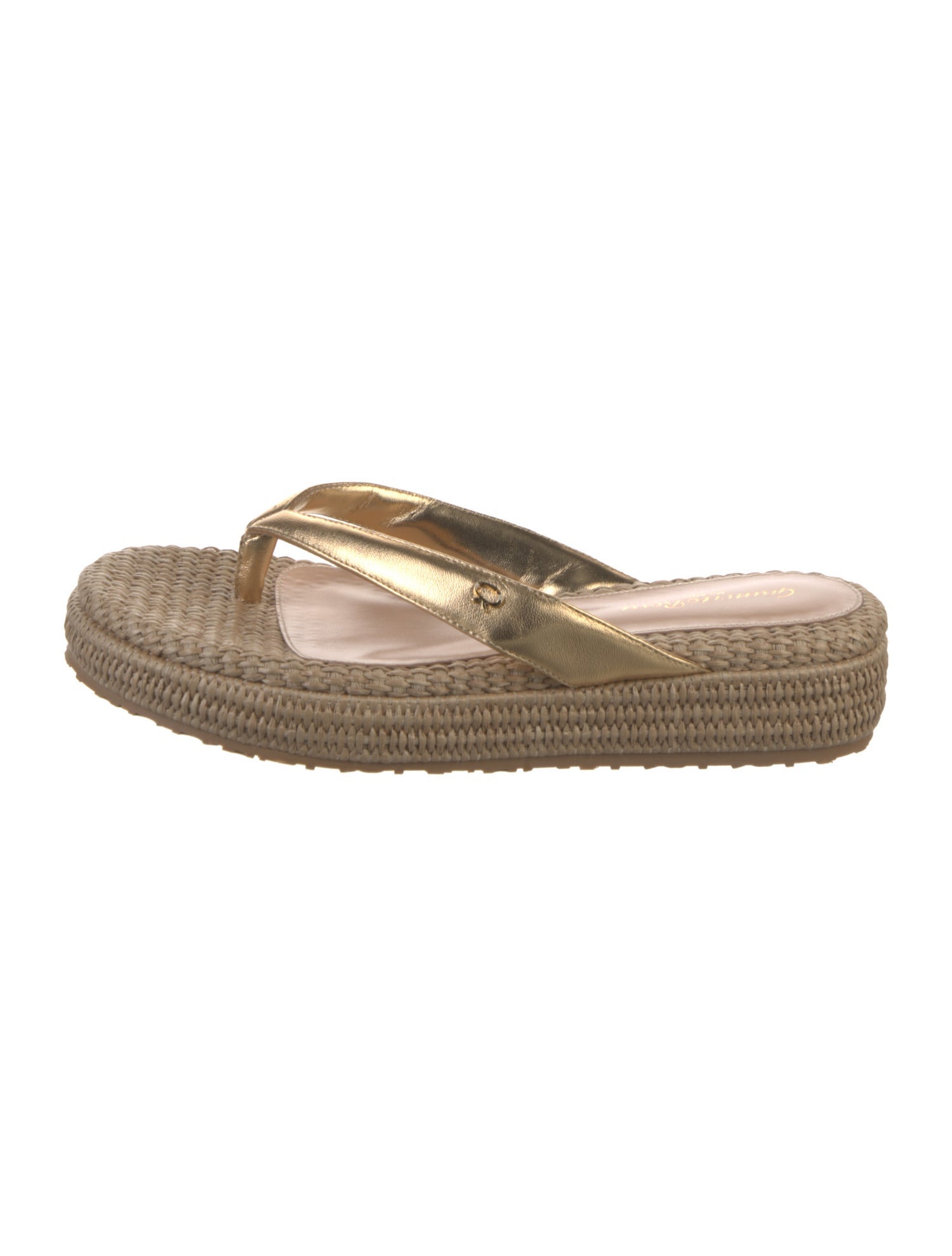 Gianvito Rossi Leather Espadrilles