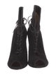 Gianvito Rossi Suede Lace-Up Boots