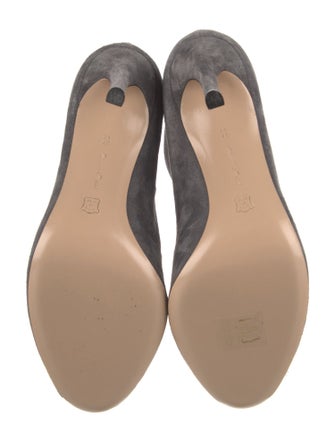 Gianvito Rossi Suede Lace-Up Boots