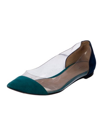 Gianvito Rossi PVC Ballet Flats