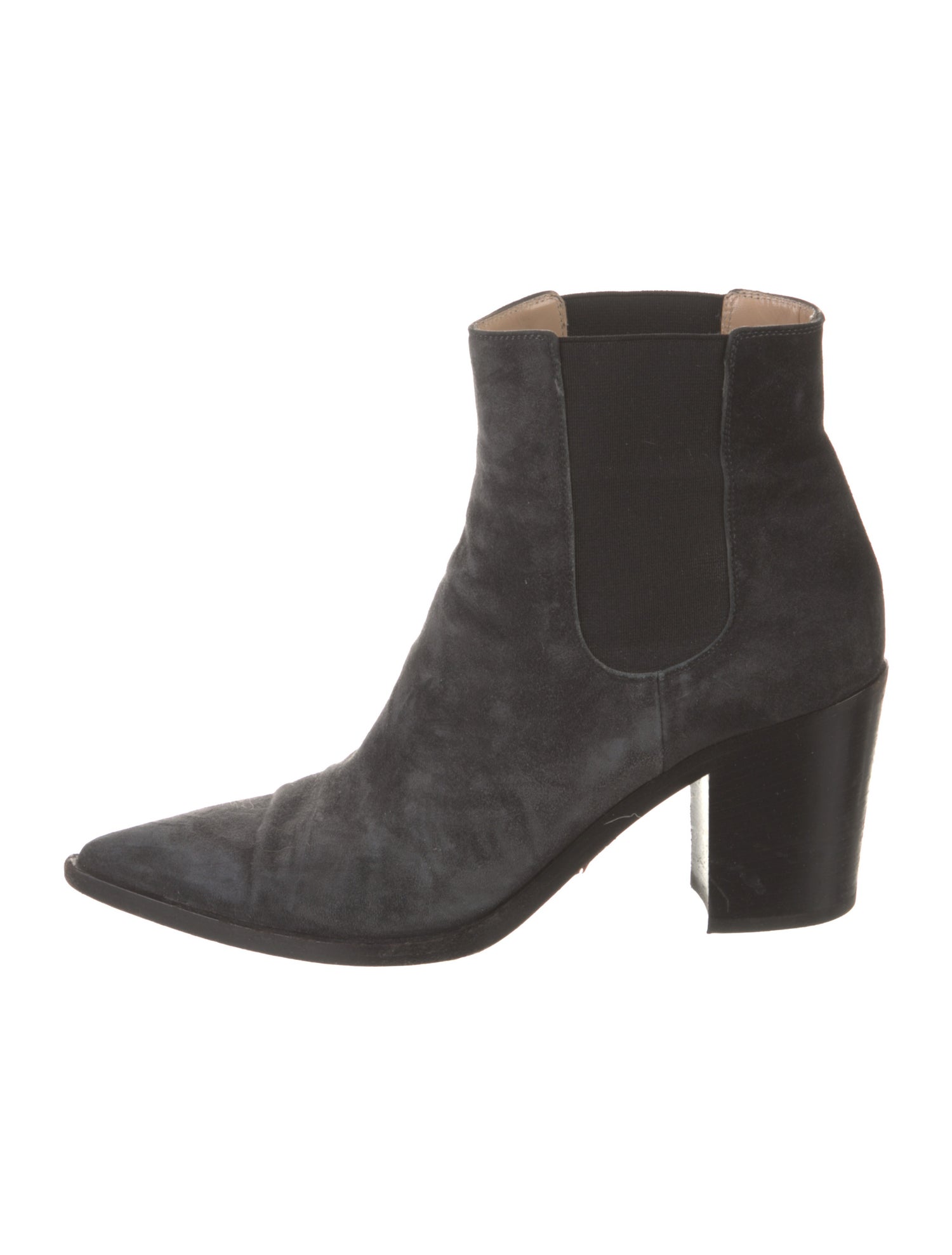 Gianvito Rossi Suede Chelsea Boots