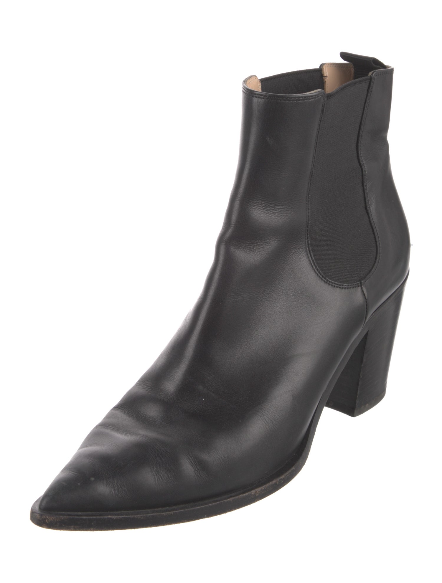 Gianvito Rossi Leather Chelsea Boots