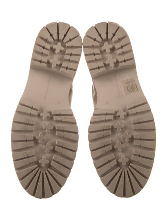 Gianvito Rossi Leather Combat Boots