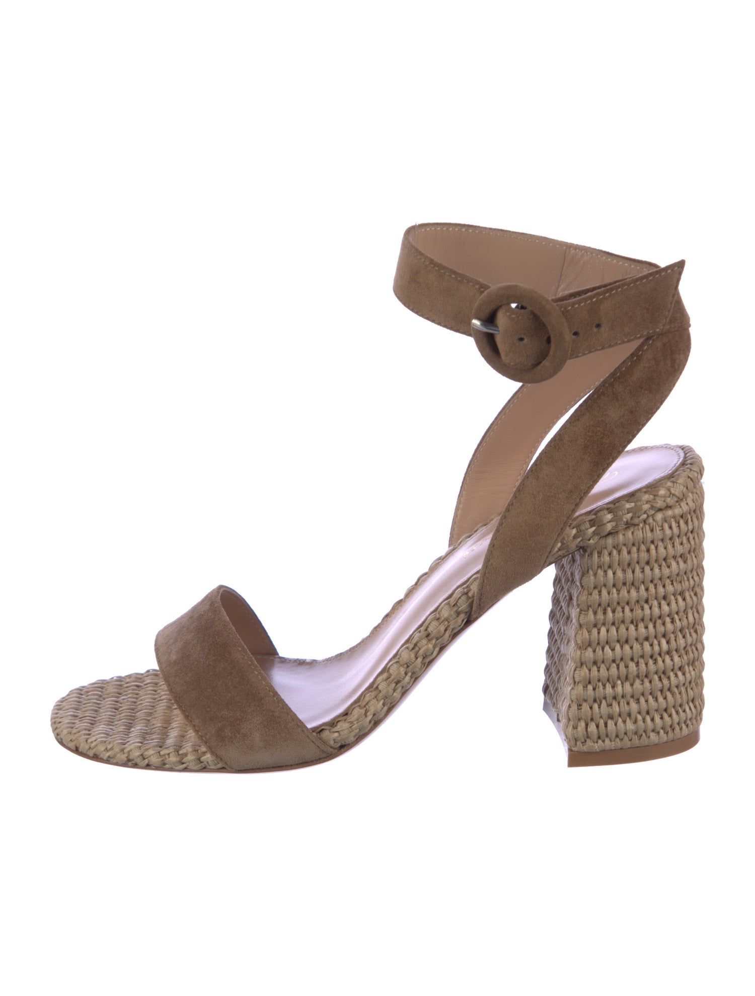 Gianvito Rossi Suede Sandals w/ Tags