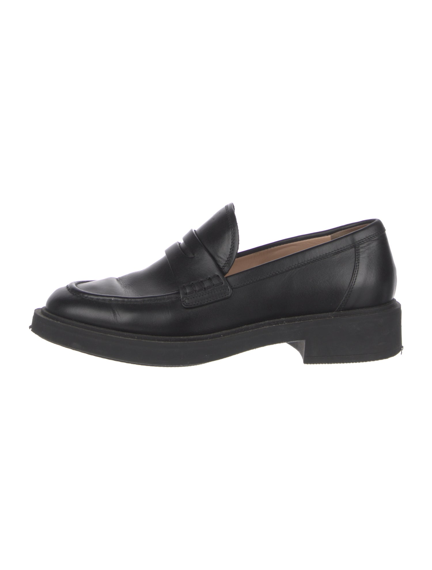 Gianvito Rossi Leather Loafers