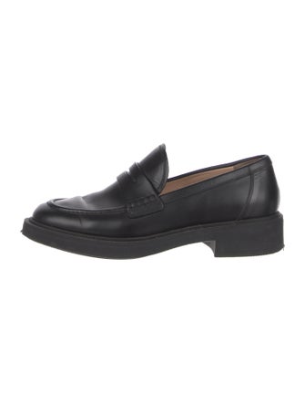 Gianvito Rossi Leather Loafers