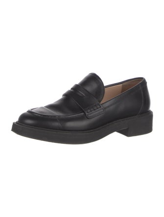 Gianvito Rossi Leather Loafers