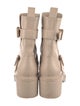 Gianvito Rossi Leather Moto Boots