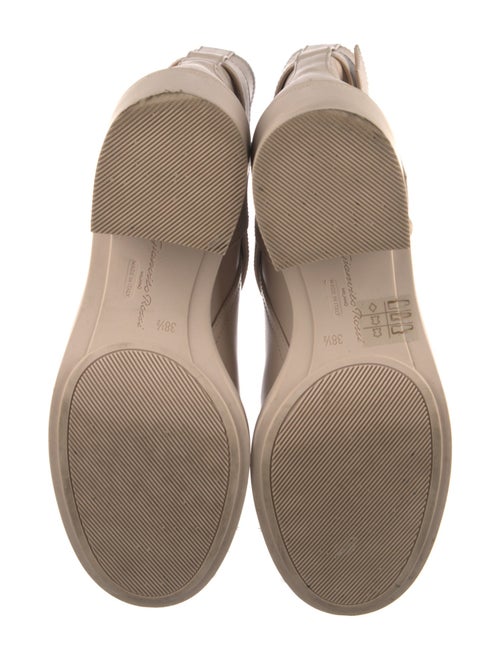 Gianvito Rossi Leather Moto Boots