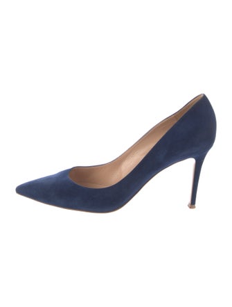 Gianvito Rossi Suede Pumps