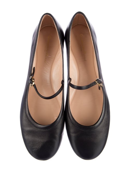 Gianvito Rossi Leather Mary Jane Flats