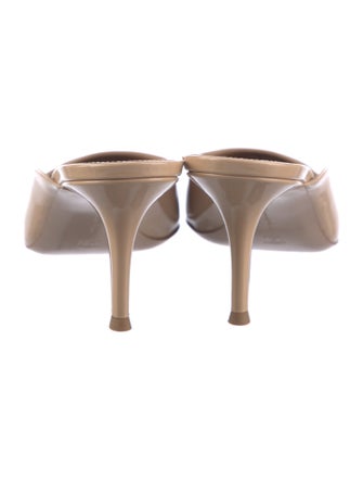 Gianvito Rossi Patent Leather Mules