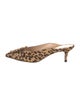 Gianvito Rossi Ponyhair Animal Print Mules