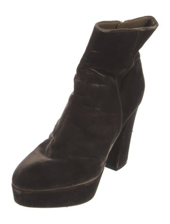 Gianvito Rossi Velvet Boots