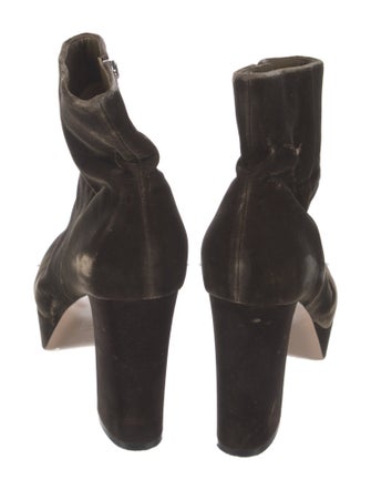 Gianvito Rossi Velvet Boots