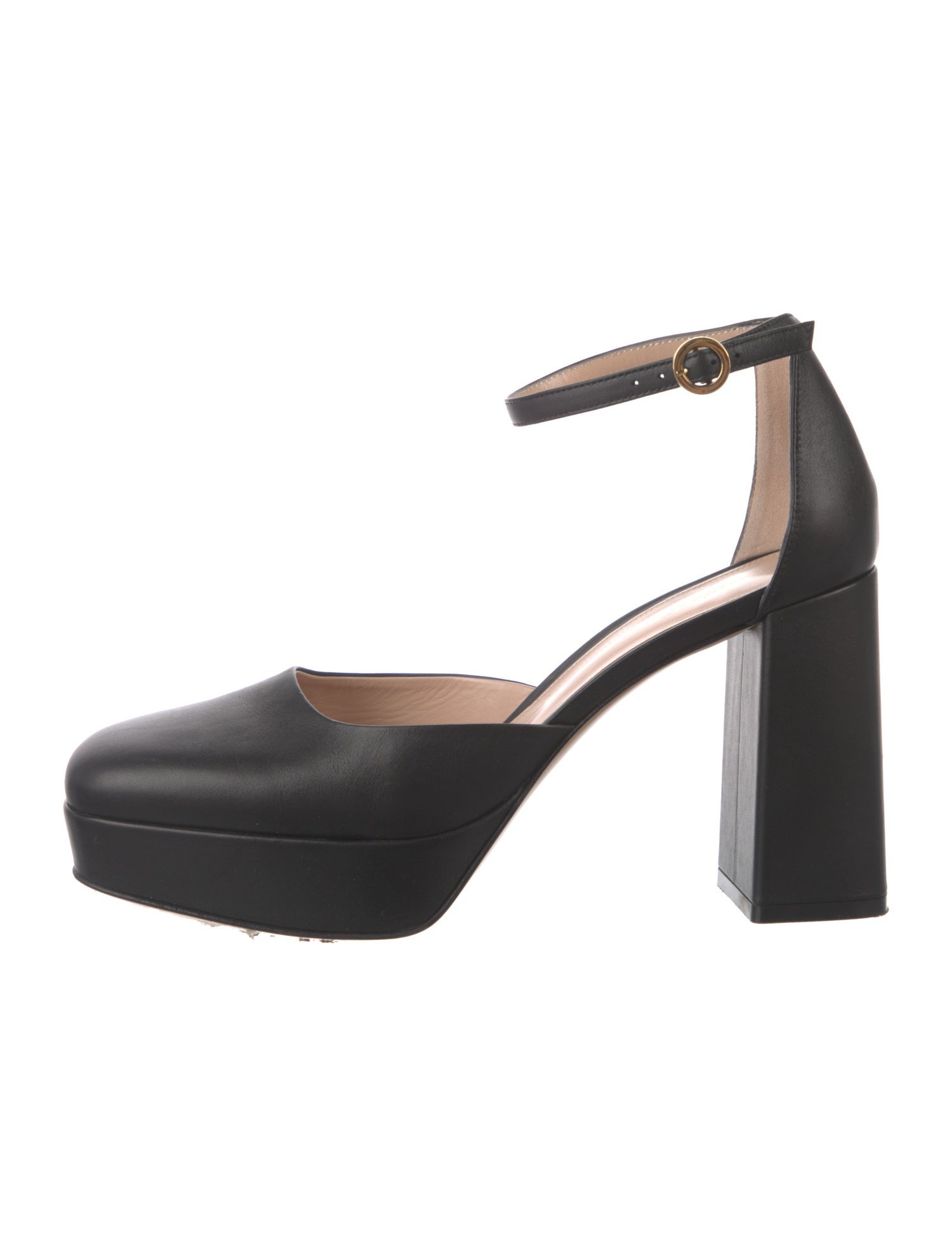 Gianvito Rossi Leather D'Orsay Pumps