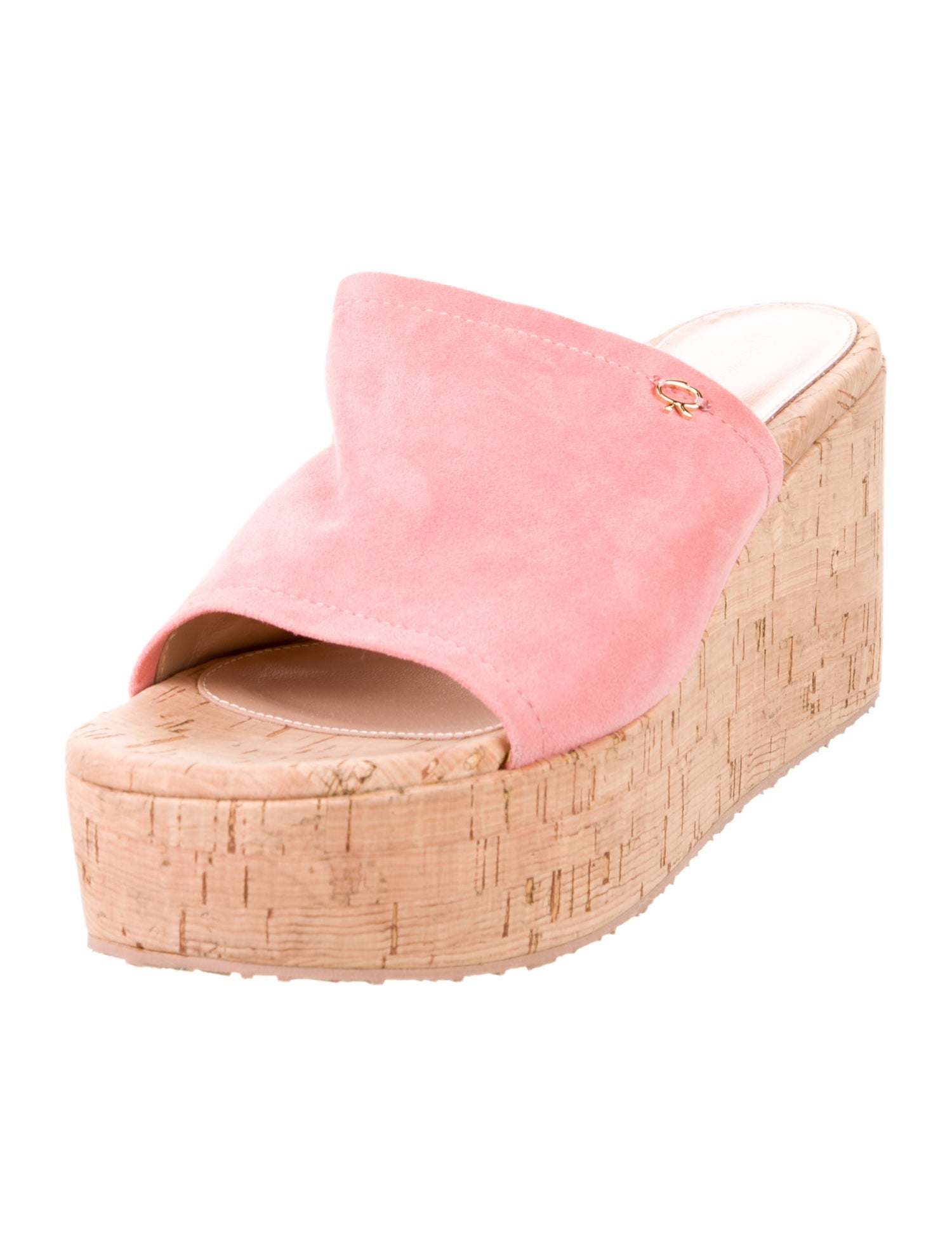 Gianvito Rossi Suede Slides