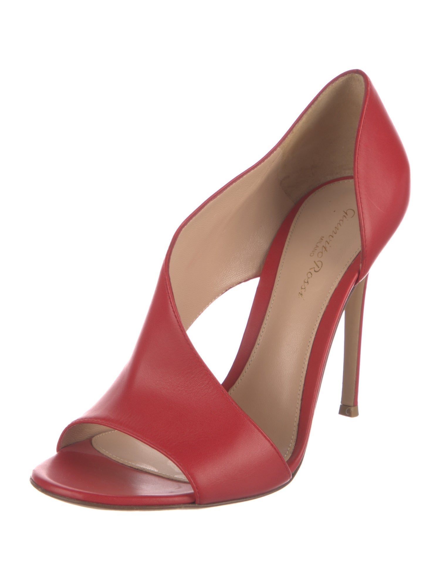 Gianvito Rossi Leather D'Orsay Pumps