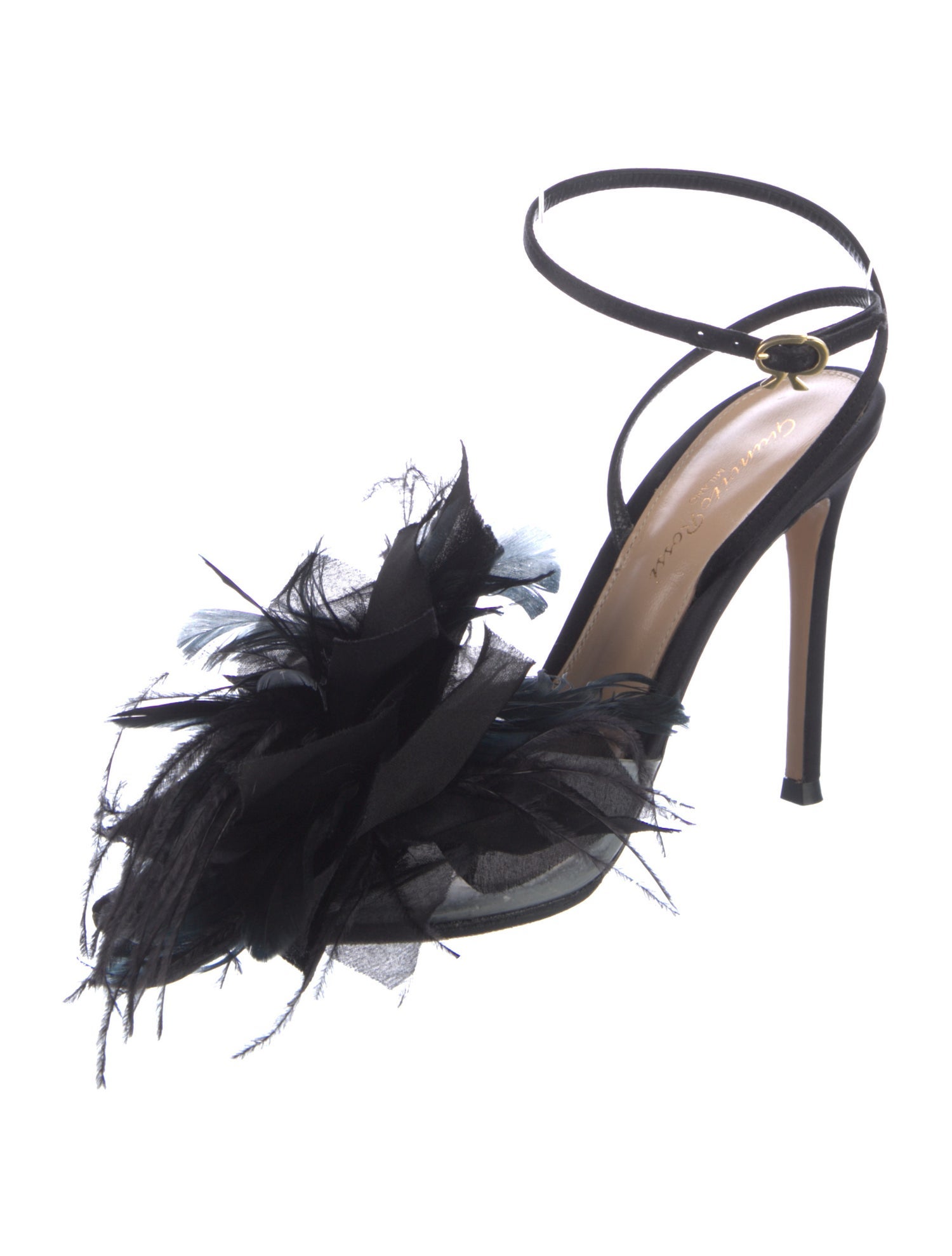 Gianvito Rossi Satin Slingback Pumps