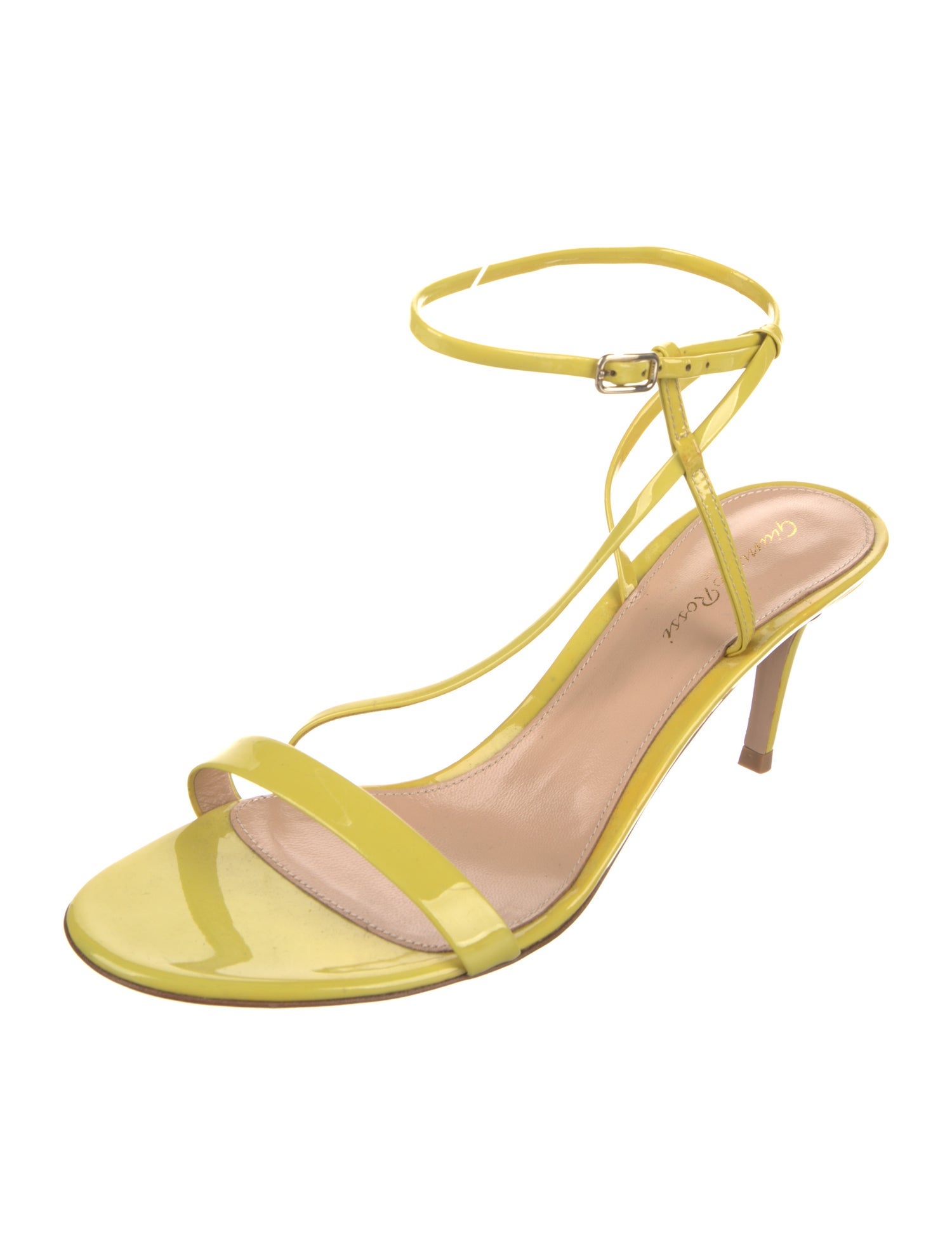 Gianvito Rossi Manhattan Patent Leather Sandals