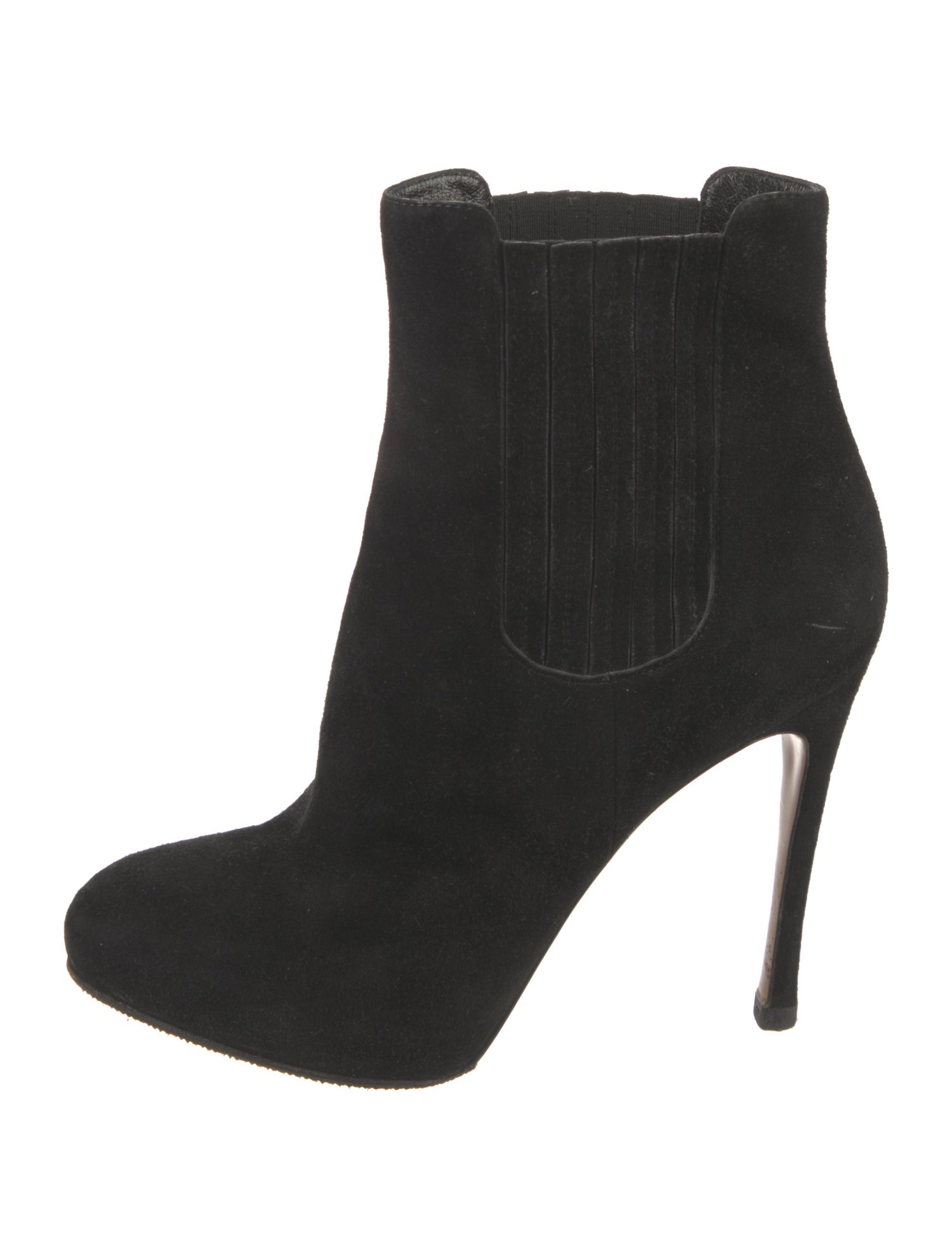Gianvito Rossi Suede Chelsea Boots