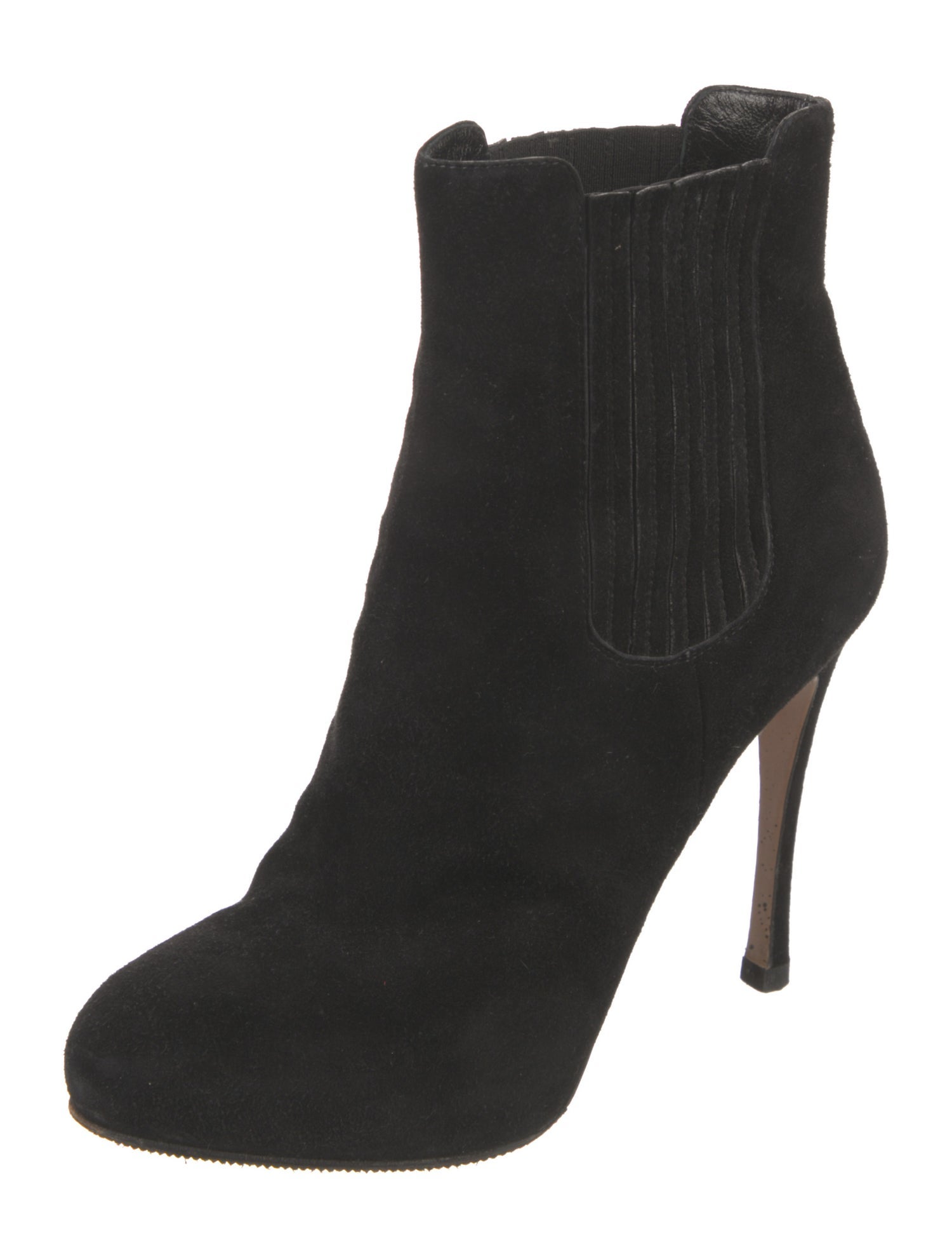 Gianvito Rossi Suede Chelsea Boots