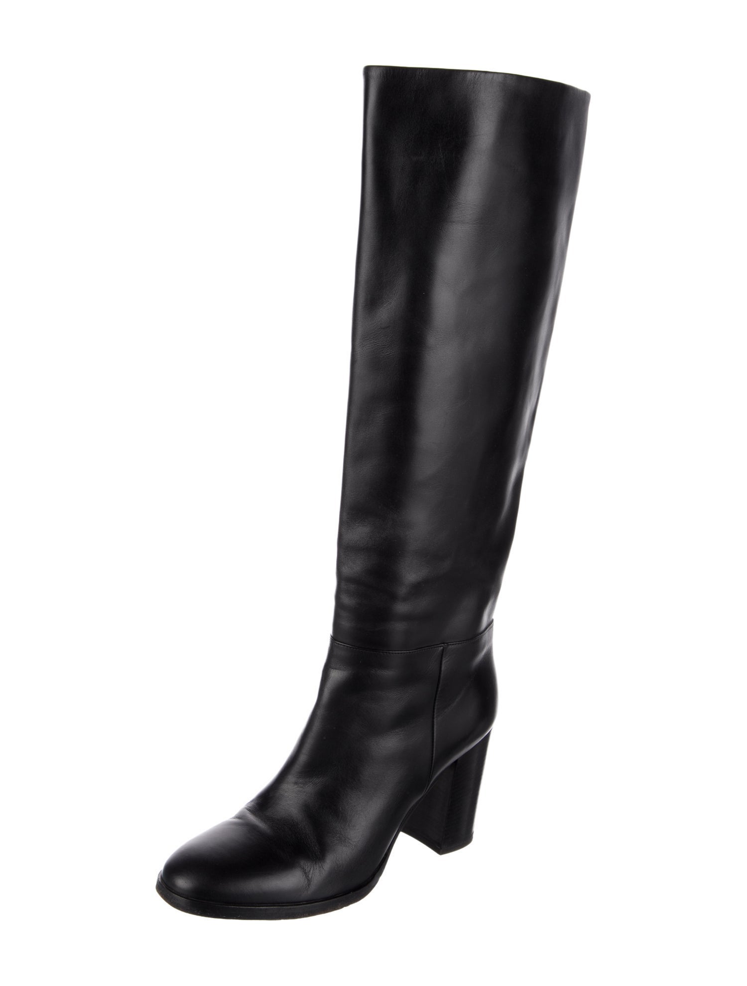 Gianvito Rossi Leather Riding Boots