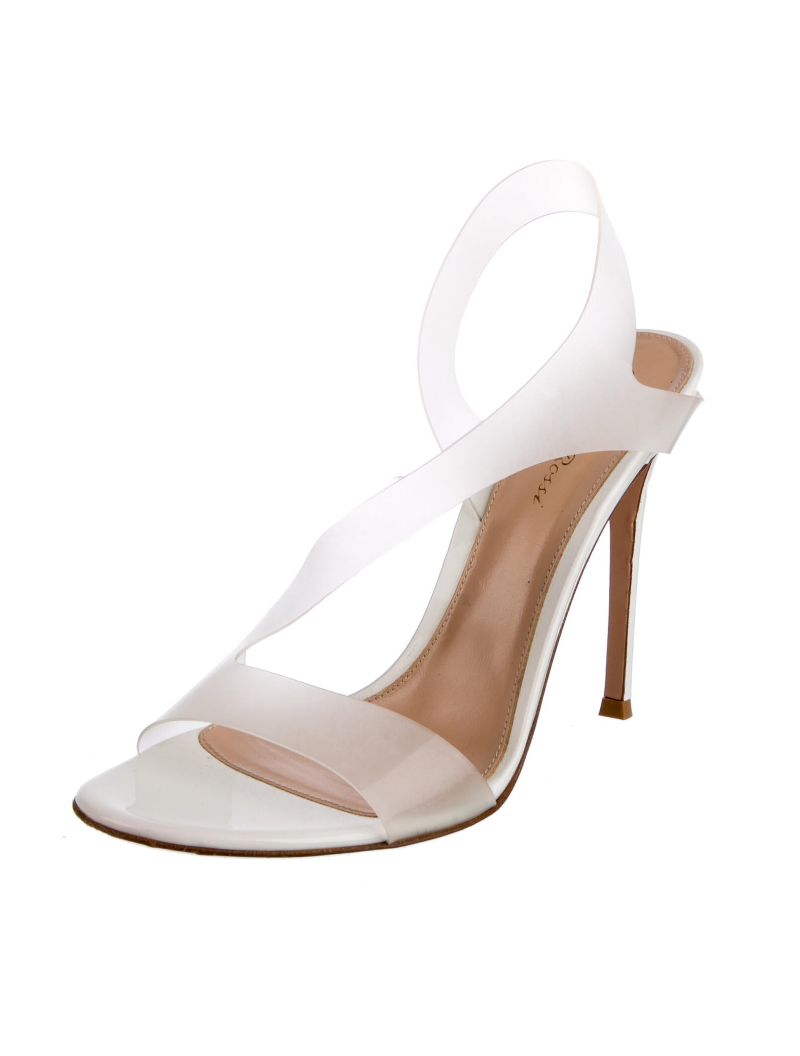Gianvito Rossi PVC Slingback Sandals