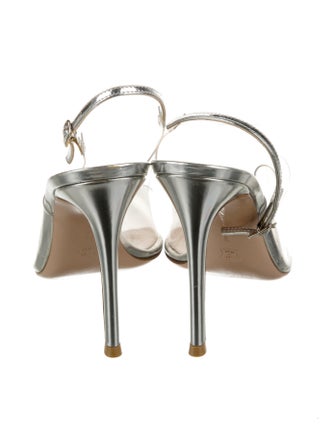 Gianvito Rossi PVC Slingback Pumps