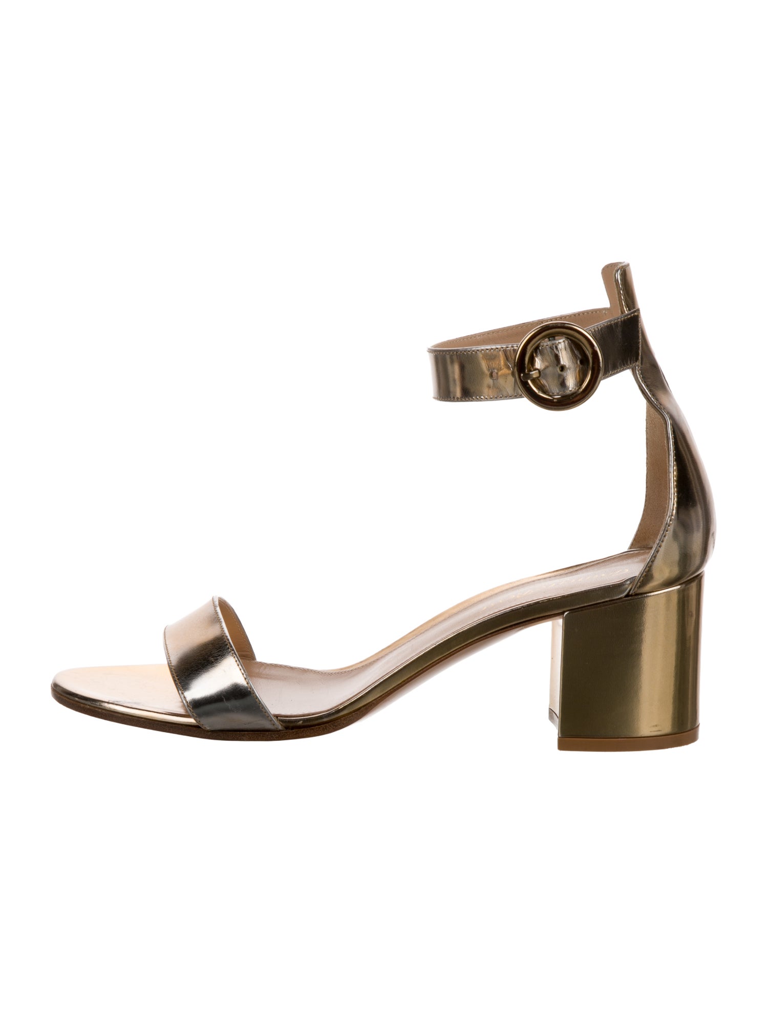 Gianvito Rossi Patent Leather Sandals