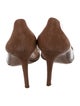 Gianvito Rossi Suede Slingback Pumps