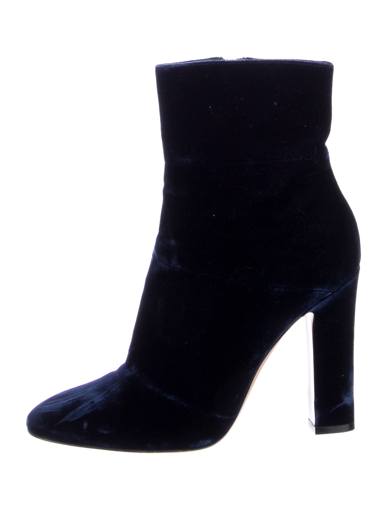 Gianvito Rossi Velvet Sock Boots